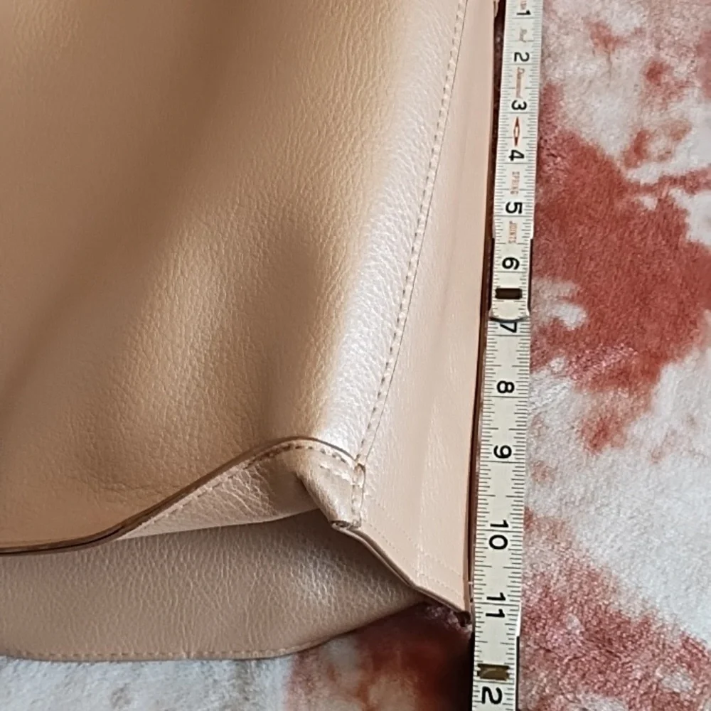 Neiman Marcus Rose Gold Metallic Tote